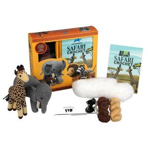 Animal Planet Safari Crochet by Kati Galusz Book and Crochet Kit 2018 Amigurumi